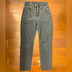 Black Mom Straight Jean